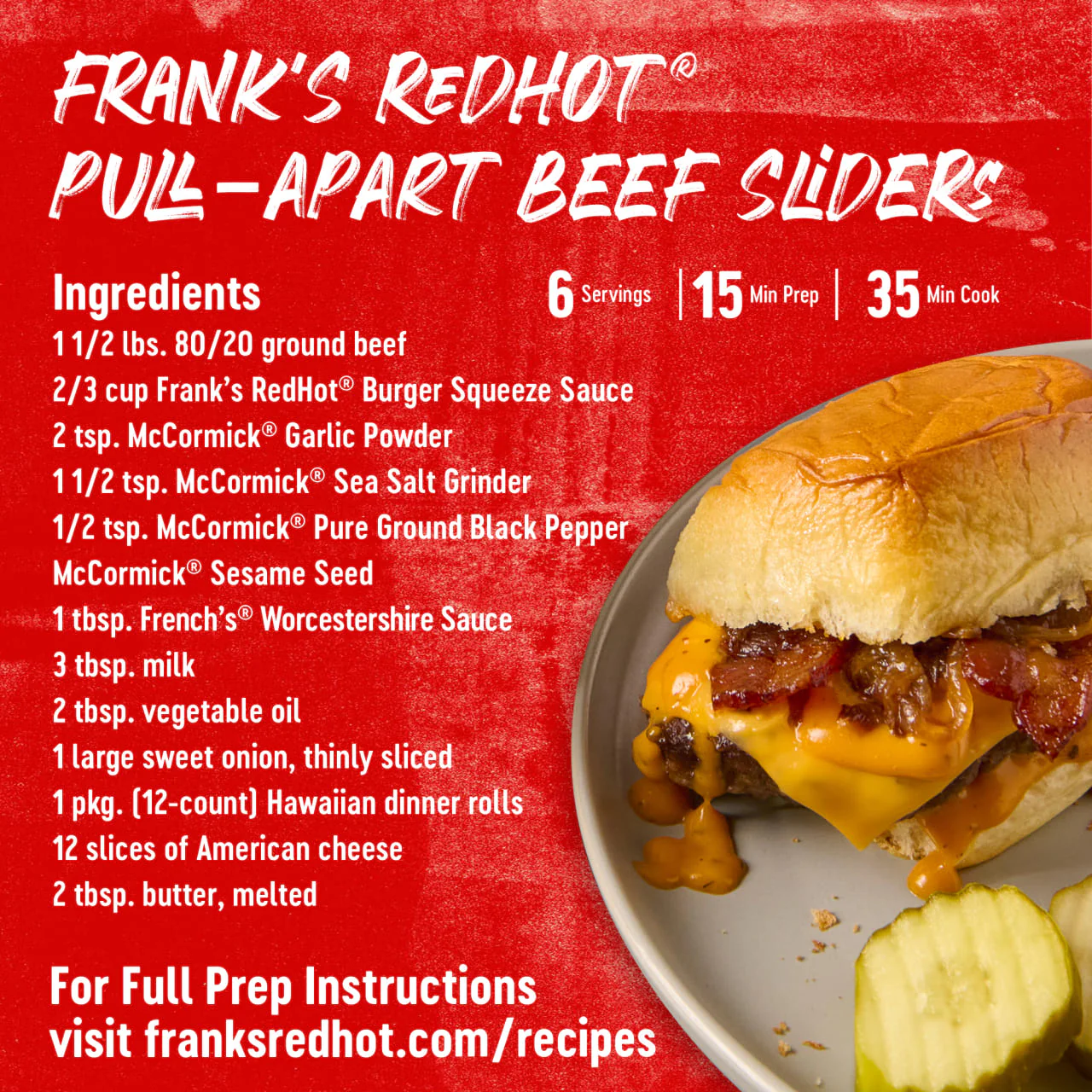 Frank's RedHot® Burger Mini Squeeze Sauce, 1.7 fl oz - Image 7