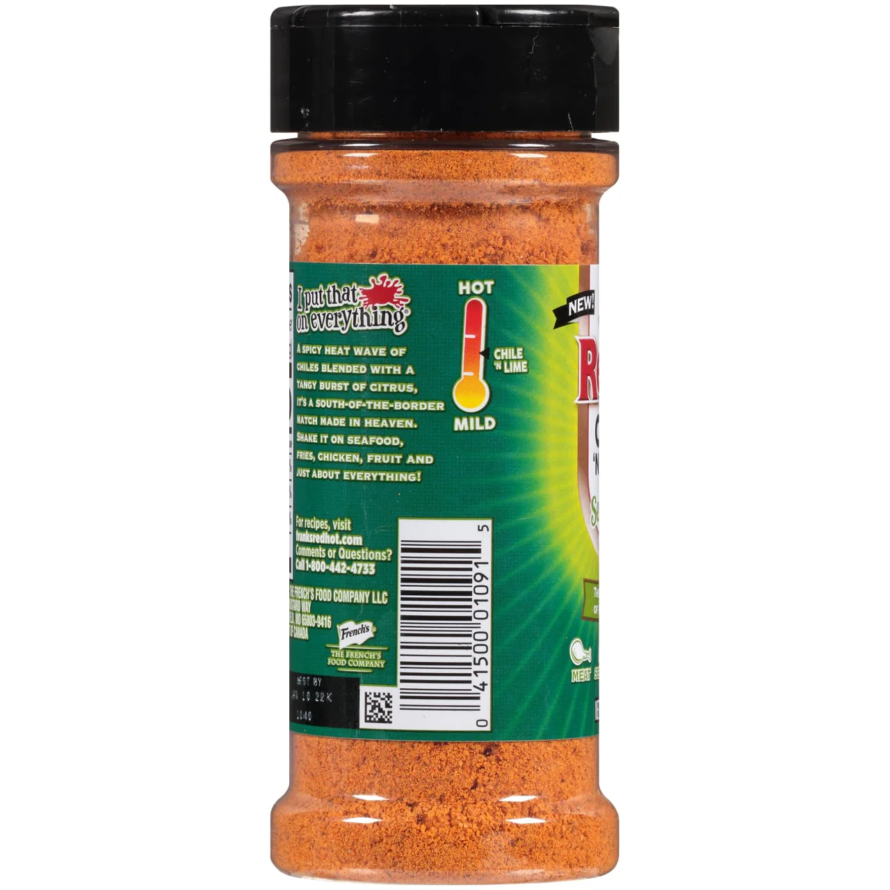 Frank's RedHot® Chile and Lime Seasoning Blend, 5.43 oz - Image 10