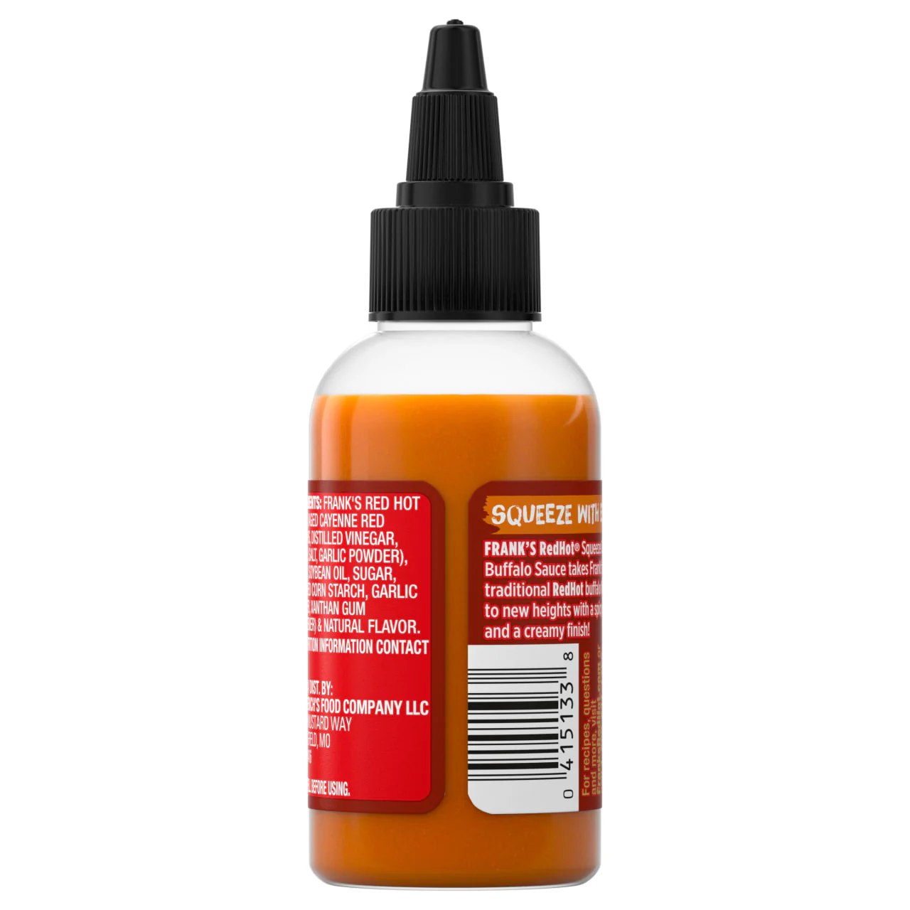 Frank's RedHot® Creamy Buffalo Mini Squeeze Hot Sauce, 1.7 fl oz - Image 8