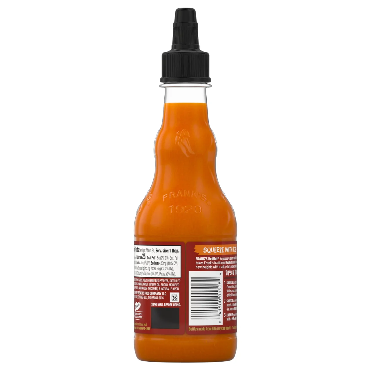 Frank's RedHot® Creamy Buffalo Squeeze Sauce, 12 fl oz - Image 6