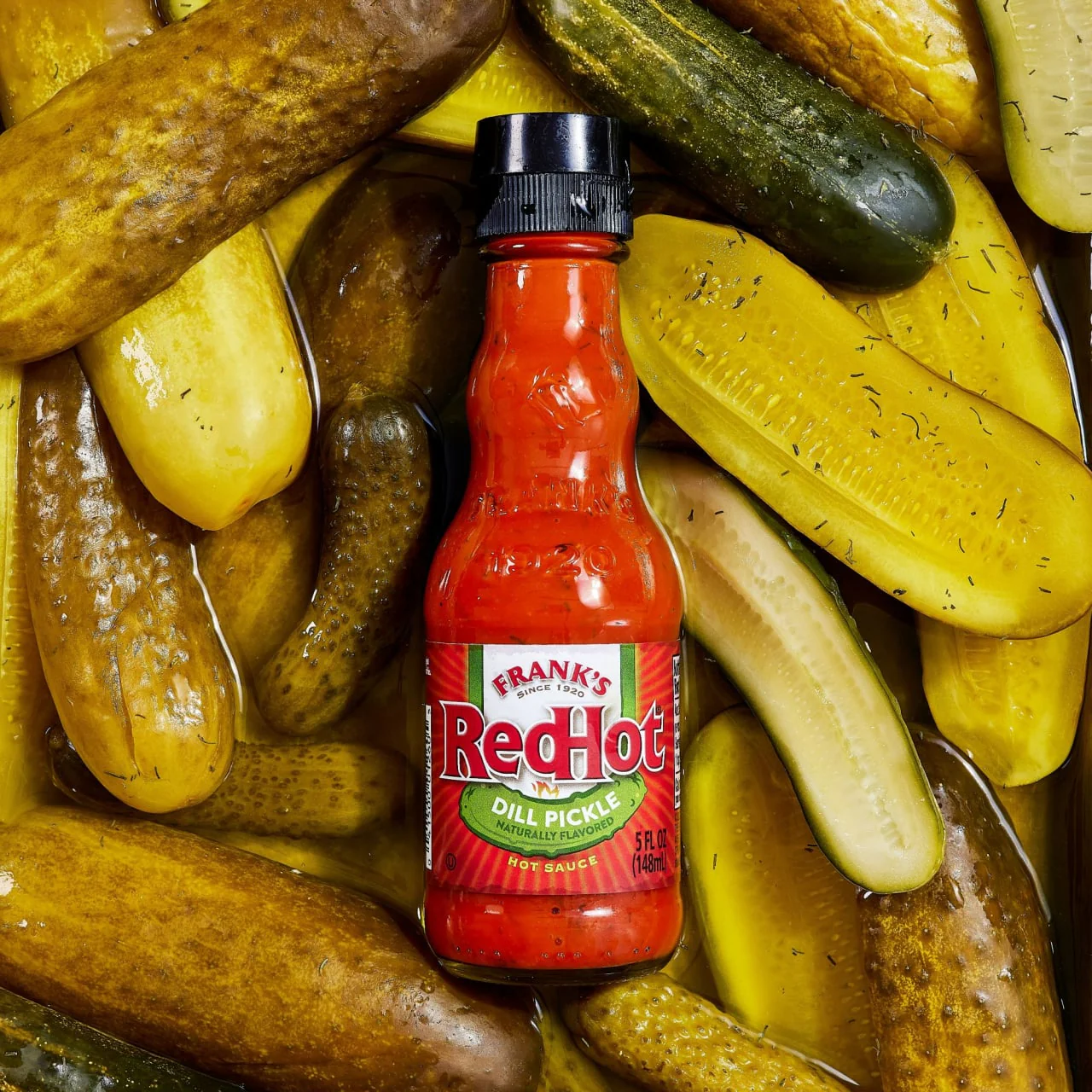 Frank's RedHot® Dill Pickle Naturally Flavored Hot Sauce (2-Pack) - Image 4