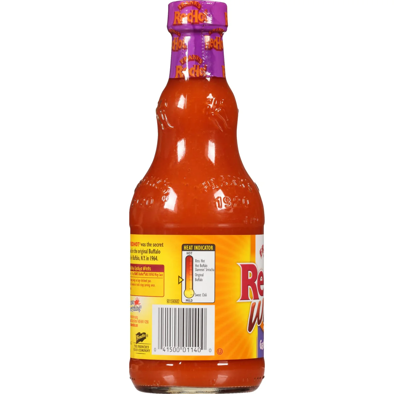 Frank's RedHot® Garlic Buffalo Wings Hot Sauce, 12 fl oz (2-Pack) - Image 10