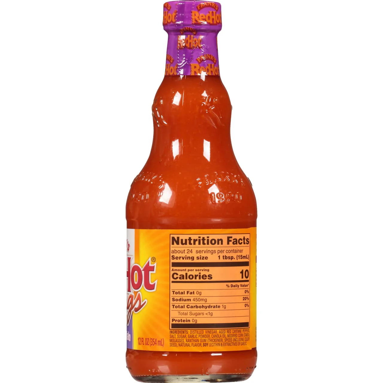 Frank's RedHot® Garlic Buffalo Wings Hot Sauce, 12 fl oz (2-Pack) - Image 9