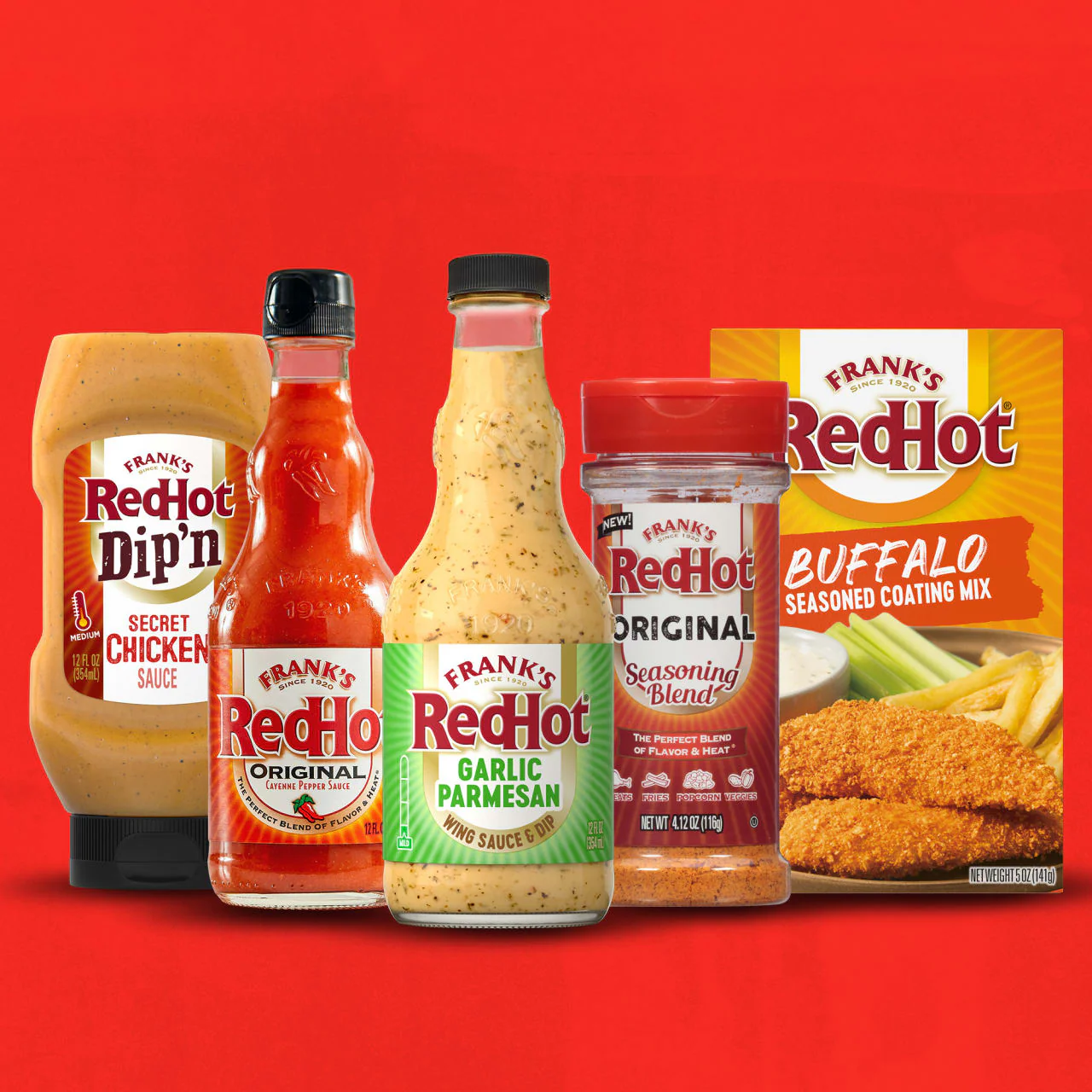 Frank's RedHot® Garlic Parmesan Wing Sauce, 12.0 fl oz - Image 19