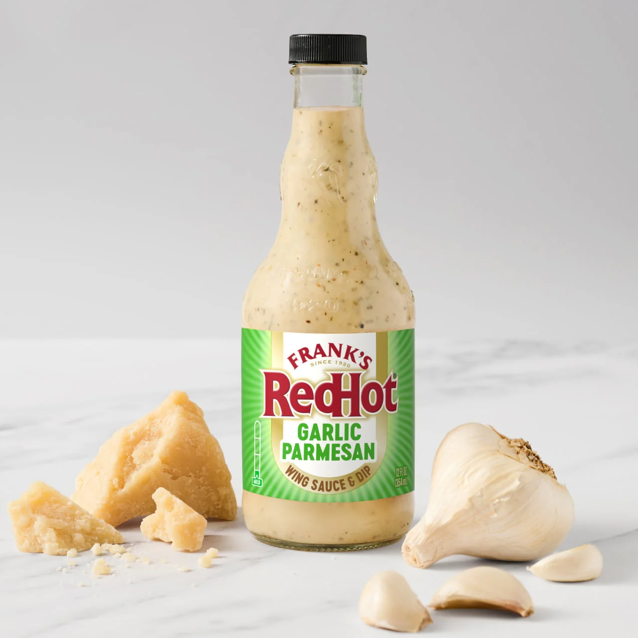 Frank's RedHot® Garlic Parmesan Wing Sauce, 12.0 fl oz - Image 8