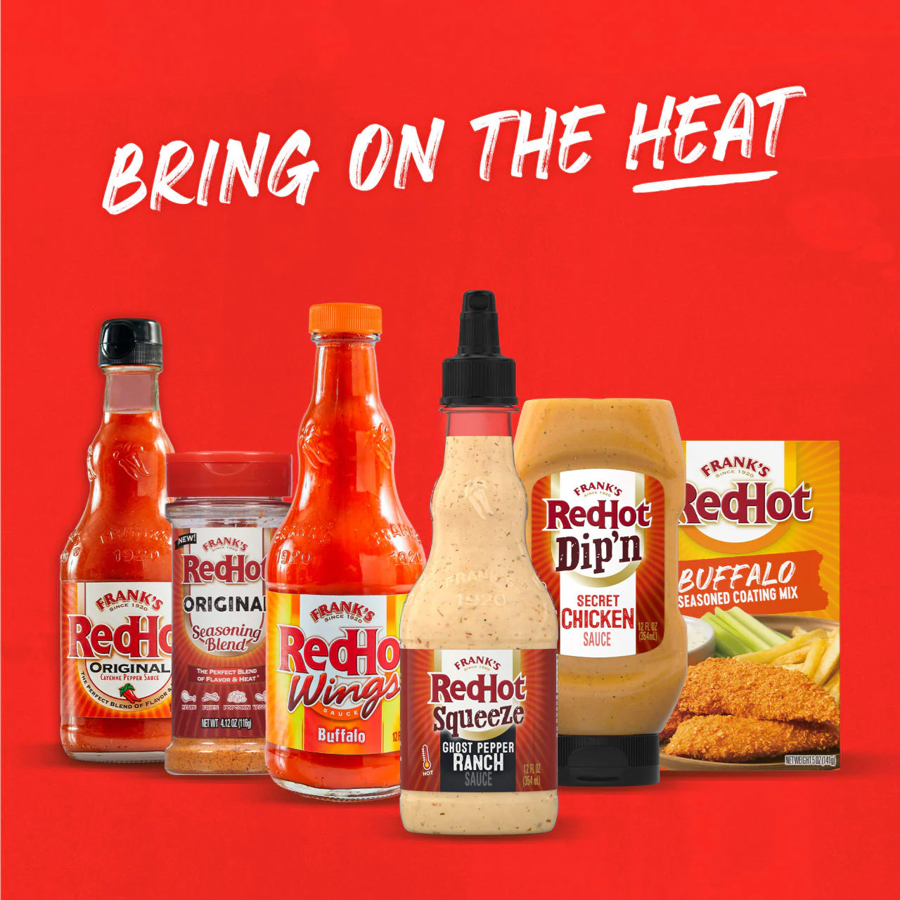 Frank's RedHot® Ghost Pepper Ranch Squeeze Sauce, 12.0 fl oz - Image 21