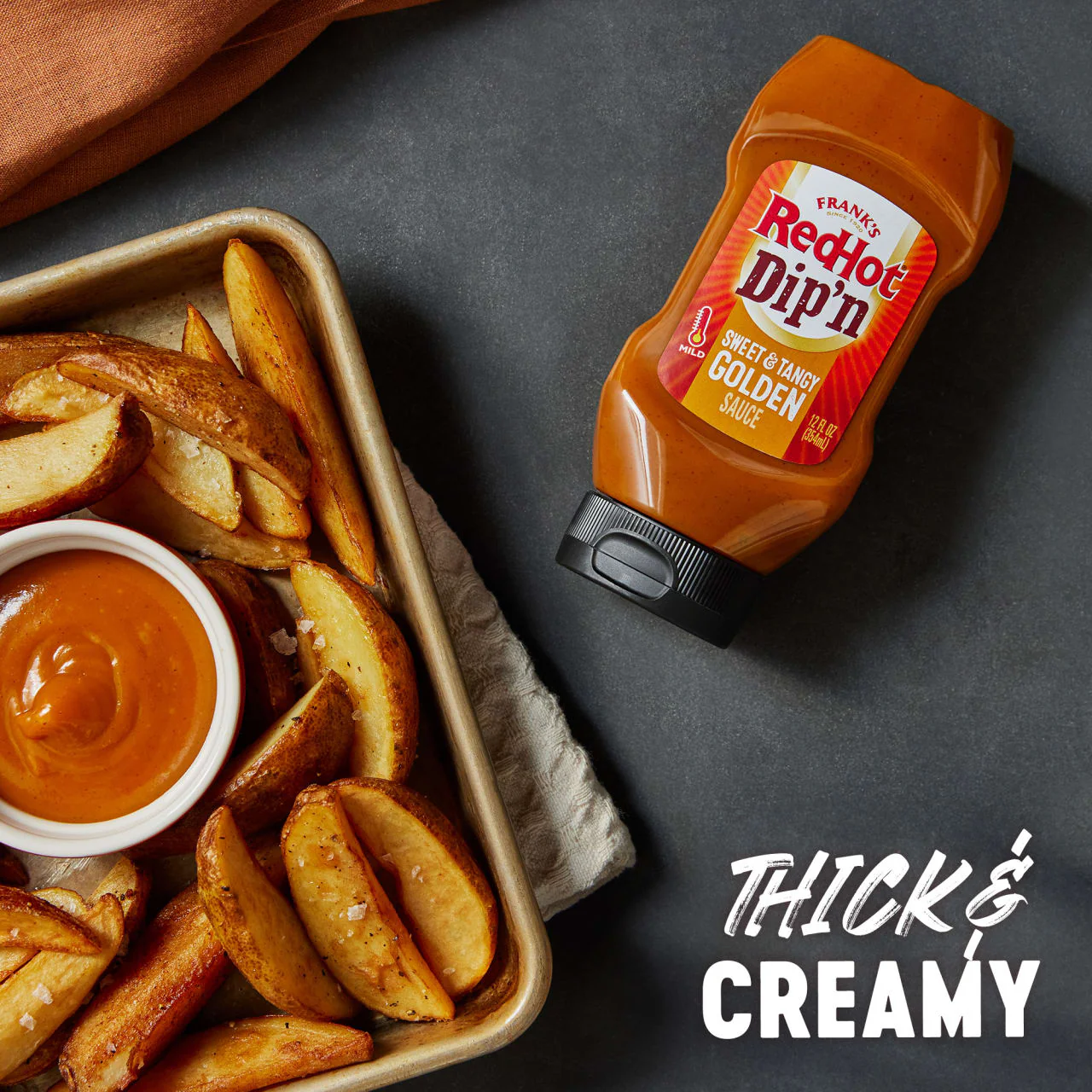 Frank's RedHot® Golden Dip'N Sauce, 12 fl oz - Image 4