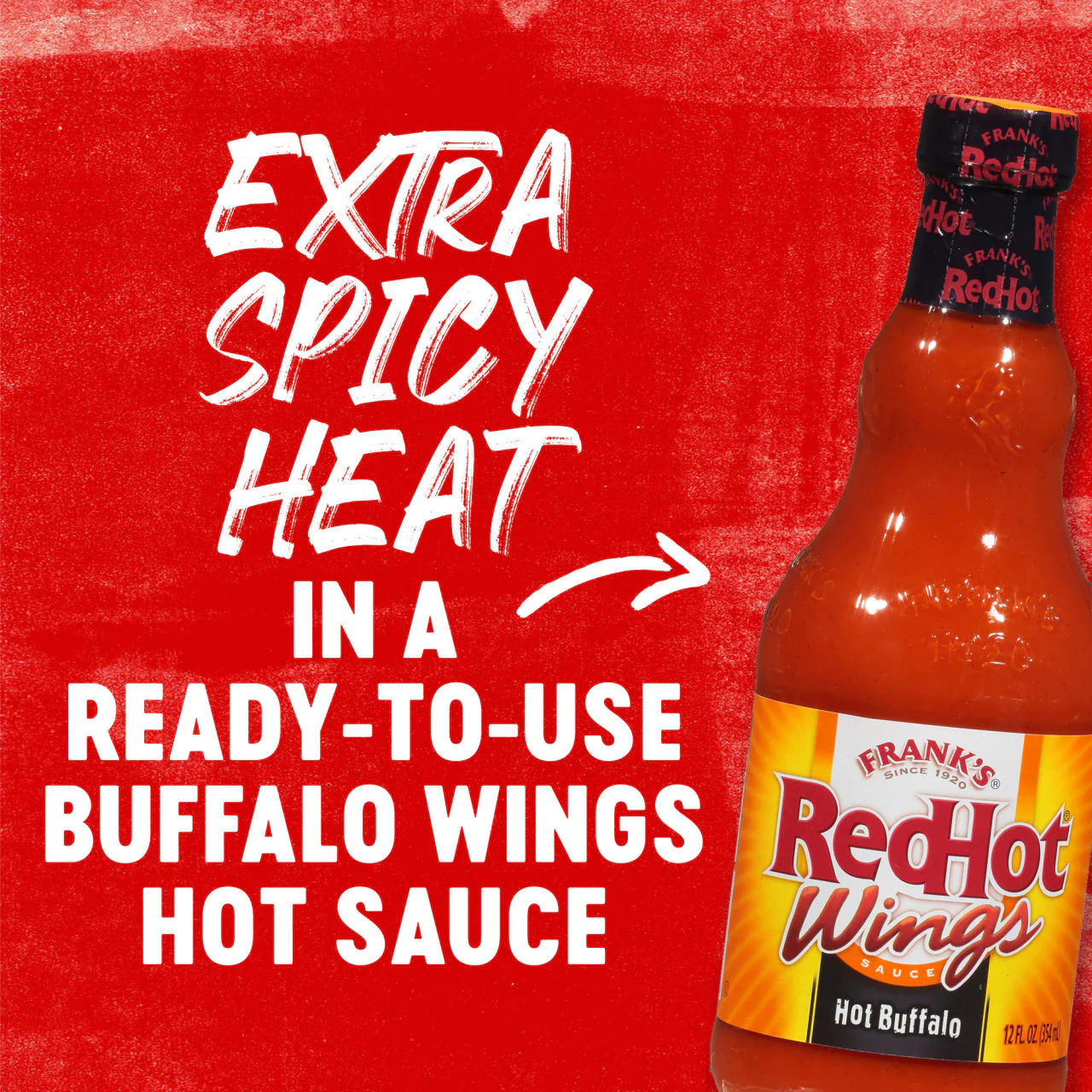 Frank's RedHot® Hot Buffalo Wings Hot Sauce, 12 fl oz (2-Pack) - Image 15