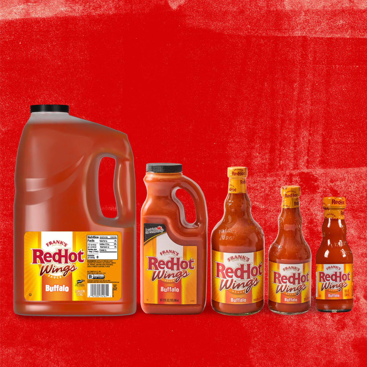 Frank's RedHot® Hot Buffalo Wings Hot Sauce, 12 fl oz (2-Pack) - Image 21