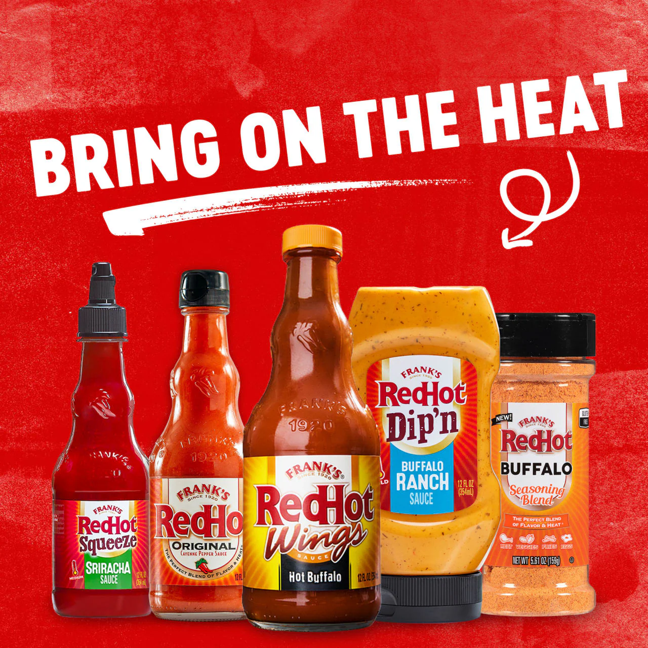Frank's RedHot® Hot Buffalo Wings Hot Sauce, 12 fl oz (2-Pack) - Image 23