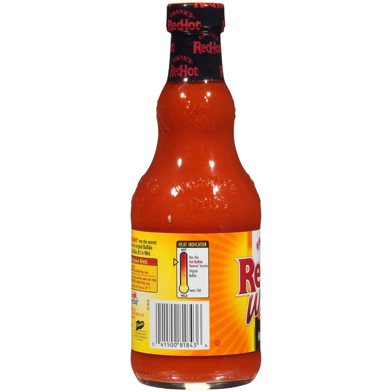 Frank's RedHot® Hot Buffalo Wings Hot Sauce, 12 fl oz (2-Pack) - Image 26