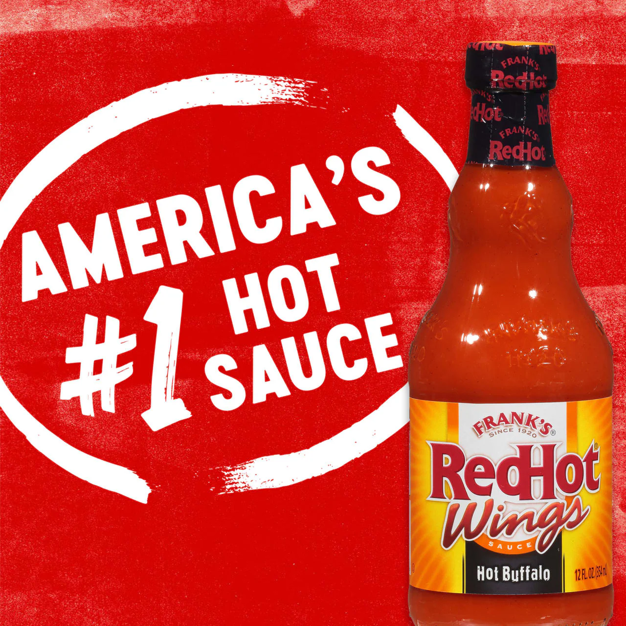 Frank's RedHot® Hot Buffalo Wings Hot Sauce, 12 fl oz (2-Pack) - Image 9
