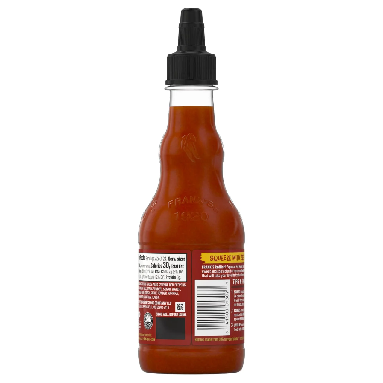 Frank's RedHot® Hot Honey Squeeze Sauce, 12 fl oz - Image 9