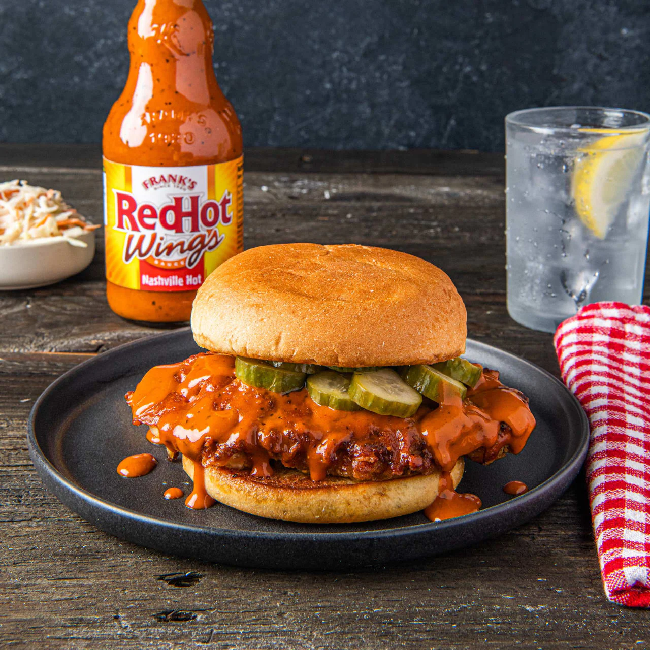 Frank's RedHot® Nashville Hot Wing Sauce, 12 fl oz (2-Pack) - Image 4