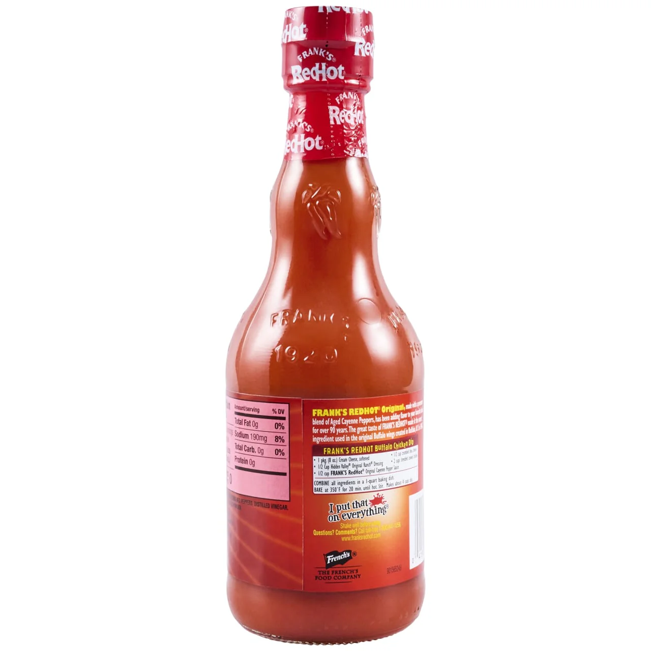 Frank's RedHot®  Original Cayenne Pepper Sauce, 12 oz (2-Pack) - Image 20