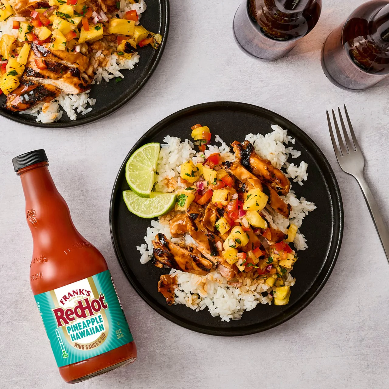 Frank's RedHot® Pineapple Hawaiian Wings Sauce, 12.0 fl oz - Image 2
