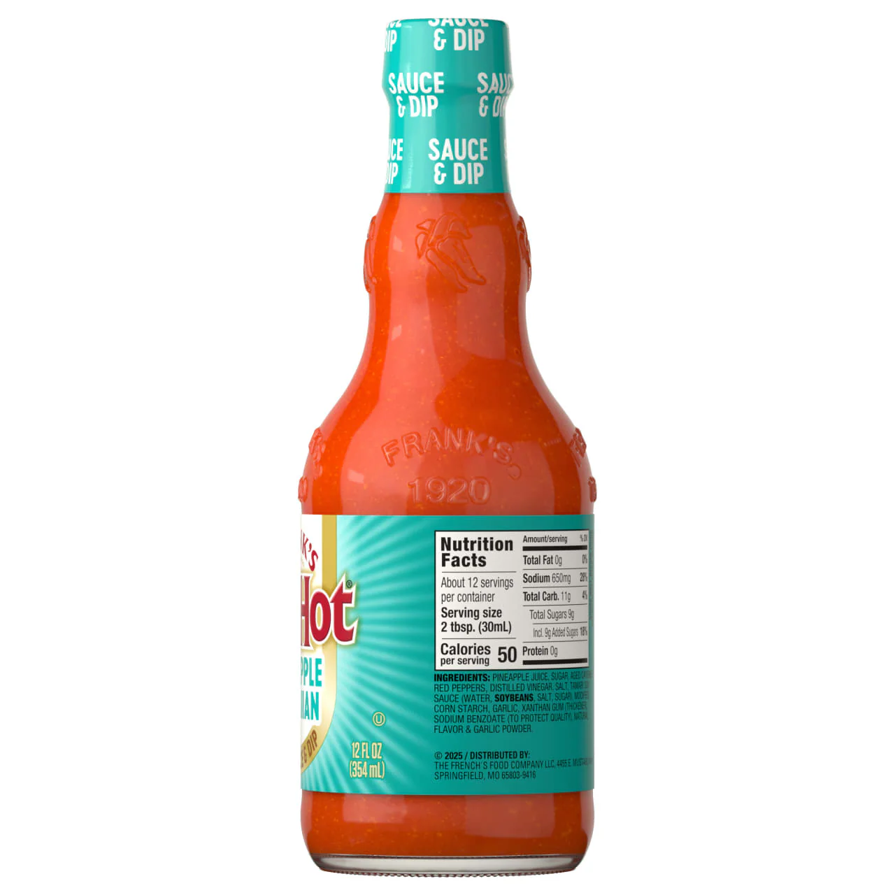 Frank's RedHot® Pineapple Hawaiian Wings Sauce, 12.0 fl oz - Image 21