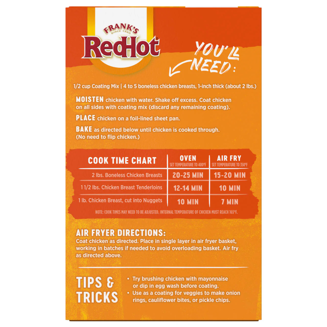 Frank's RedHot® Buffalo Seasoned Coating Mix, 5 oz - Image 10