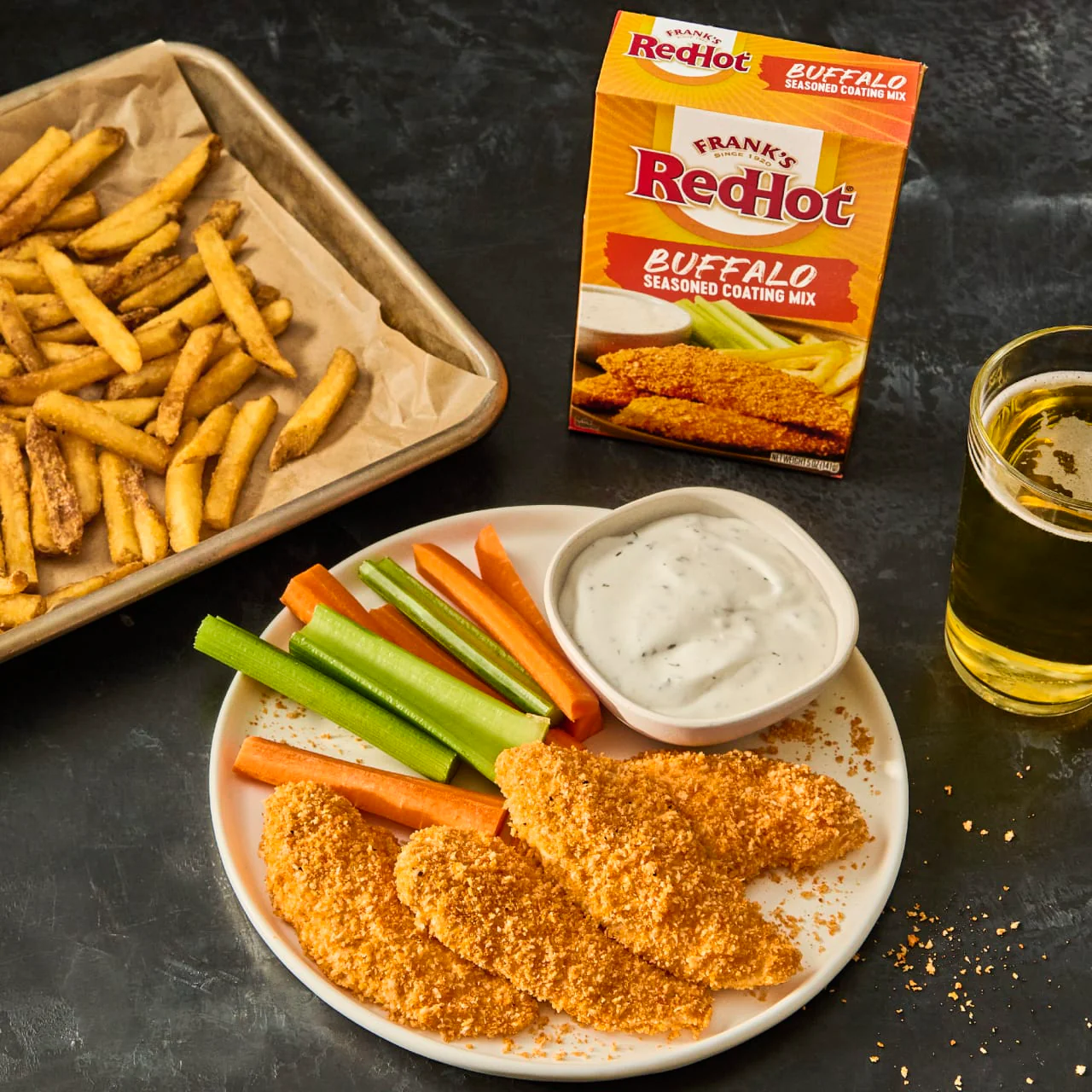 Frank's RedHot® Buffalo Seasoned Coating Mix, 5 oz - Image 8