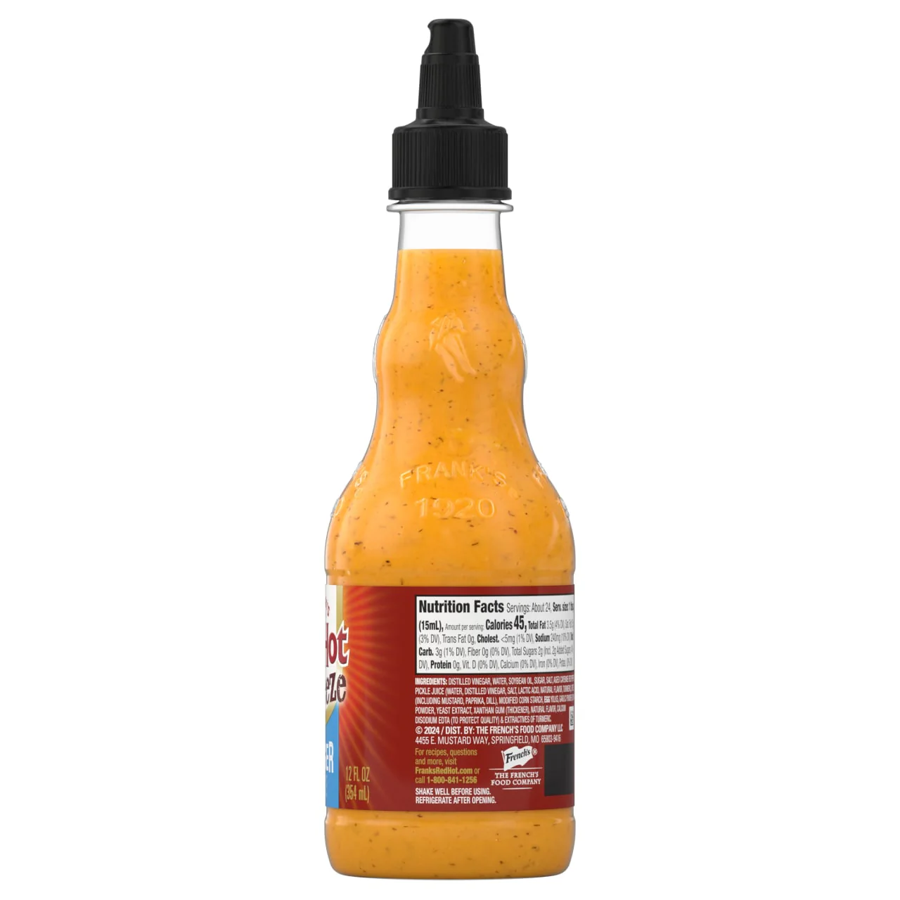 Frank's RedHot® Burger Squeeze Sauce, 12 fl oz - Image 22