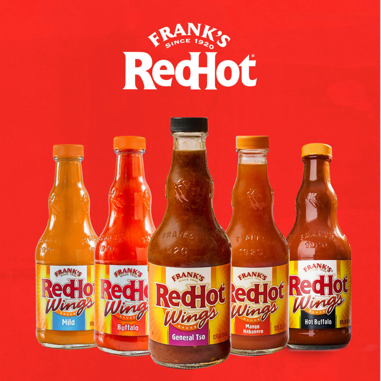 Frank's RedHot® General Tso Wings Sauce, 12 fl oz - Image 13