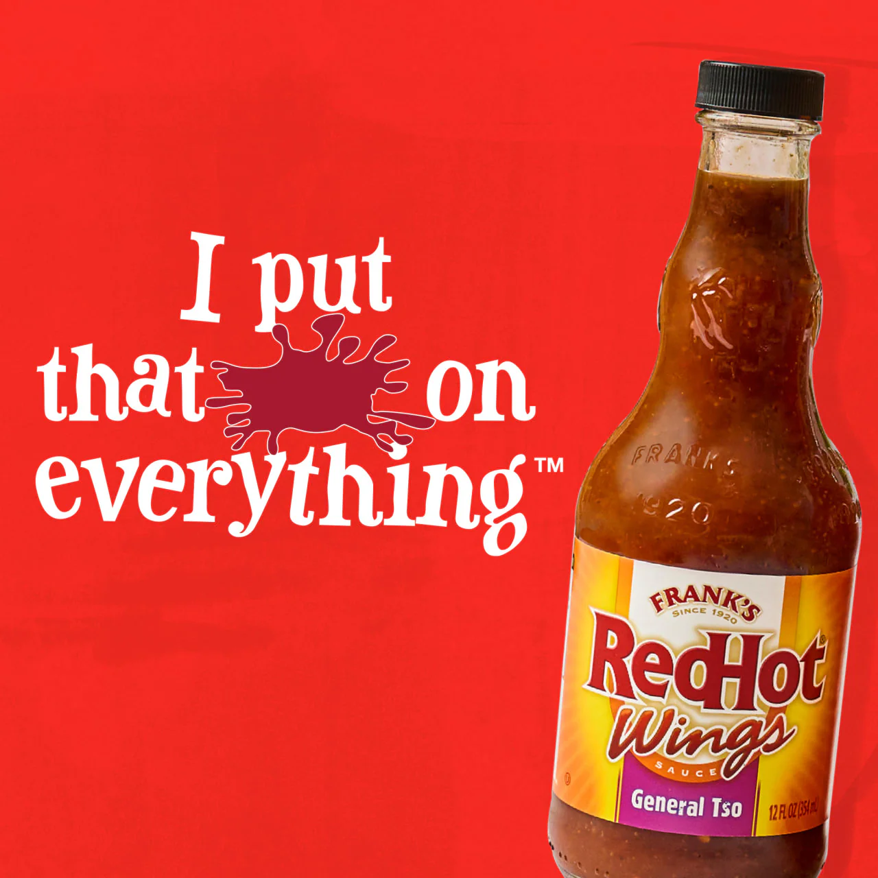 Frank's RedHot® General Tso Wings Sauce, 12 fl oz - Image 19