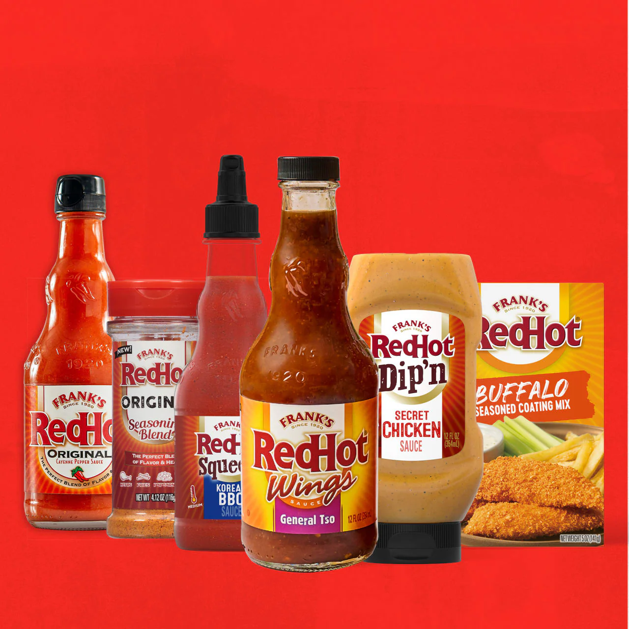 Frank's RedHot® General Tso Wings Sauce, 12 fl oz - Image 20