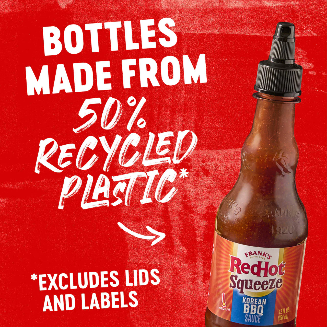 Frank's RedHot® Korean BBQ Squeeze Hot Sauce, 12 fl oz - Image 16