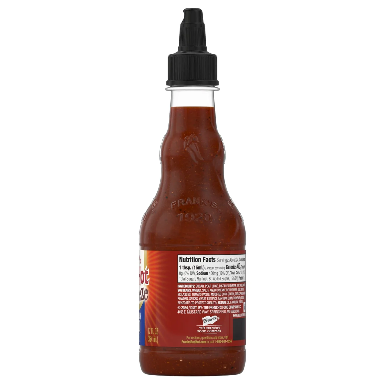 Frank's RedHot® Korean BBQ Squeeze Hot Sauce, 12 fl oz - Image 23