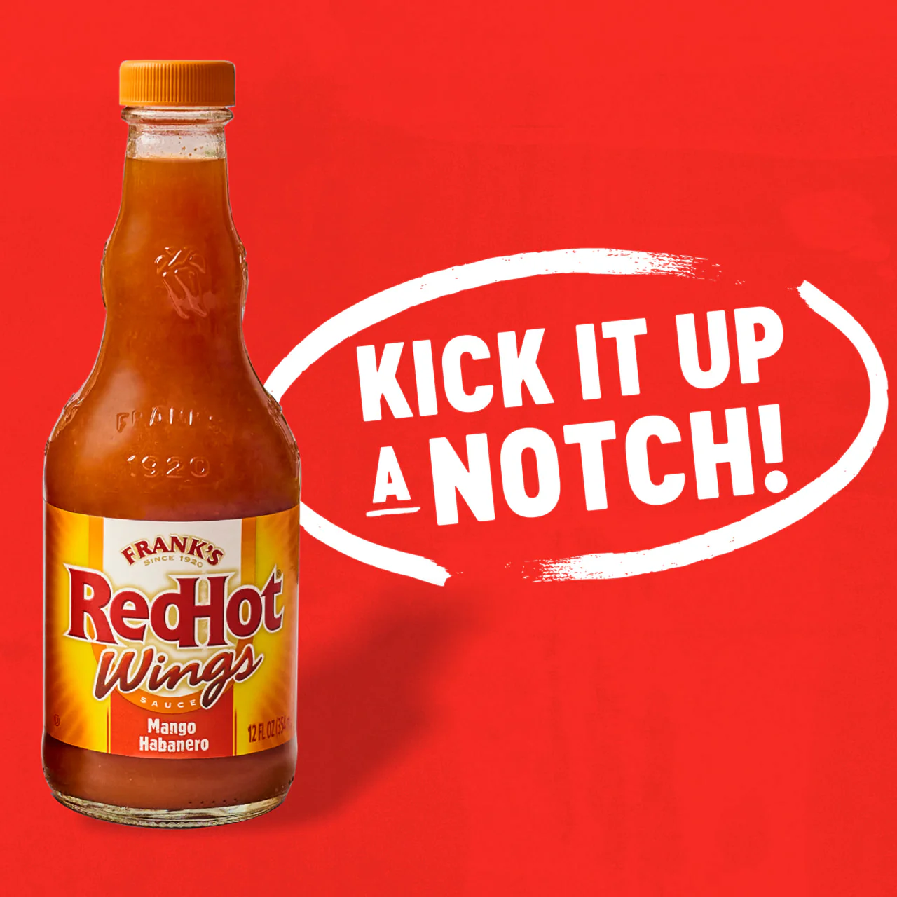 Frank's RedHot® Mango Habanero Wings Sauce, 12 fl oz - Image 9