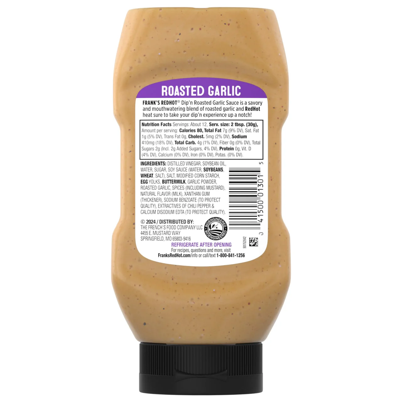 Frank's RedHot® Roasted Garlic Dip'N Sauce, 12 fl oz - Image 7