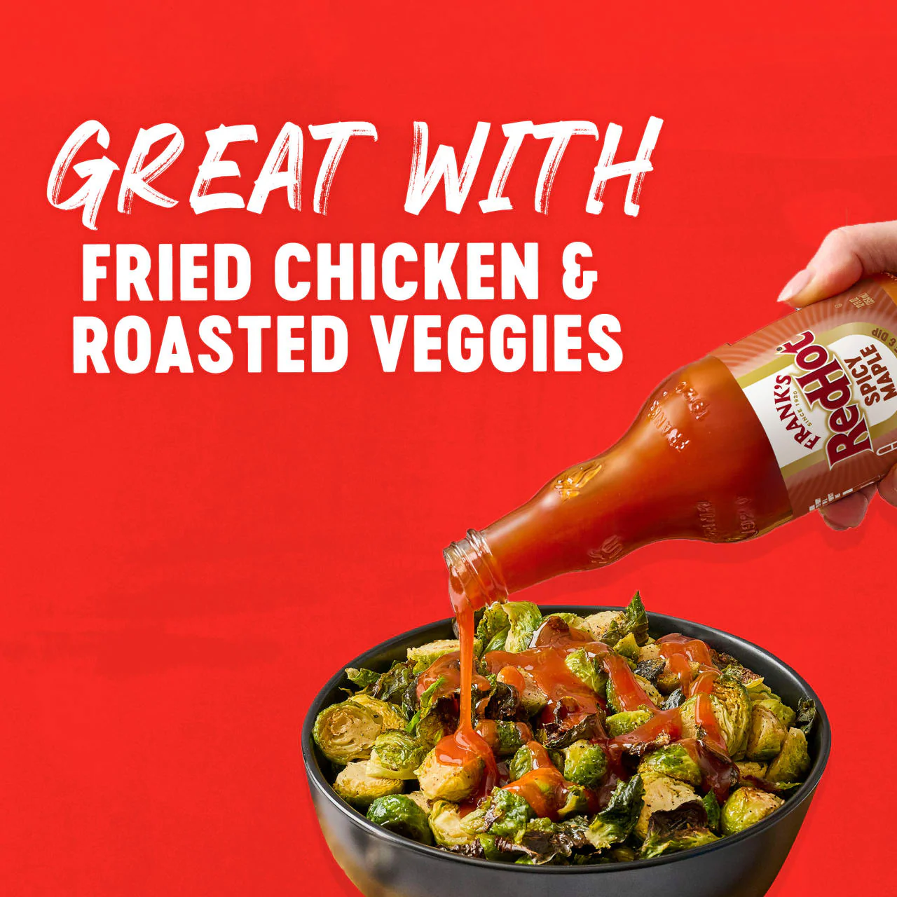 Frank's RedHot® Spicy Maple Wings Sauce, 12.0 fl oz - Image 15