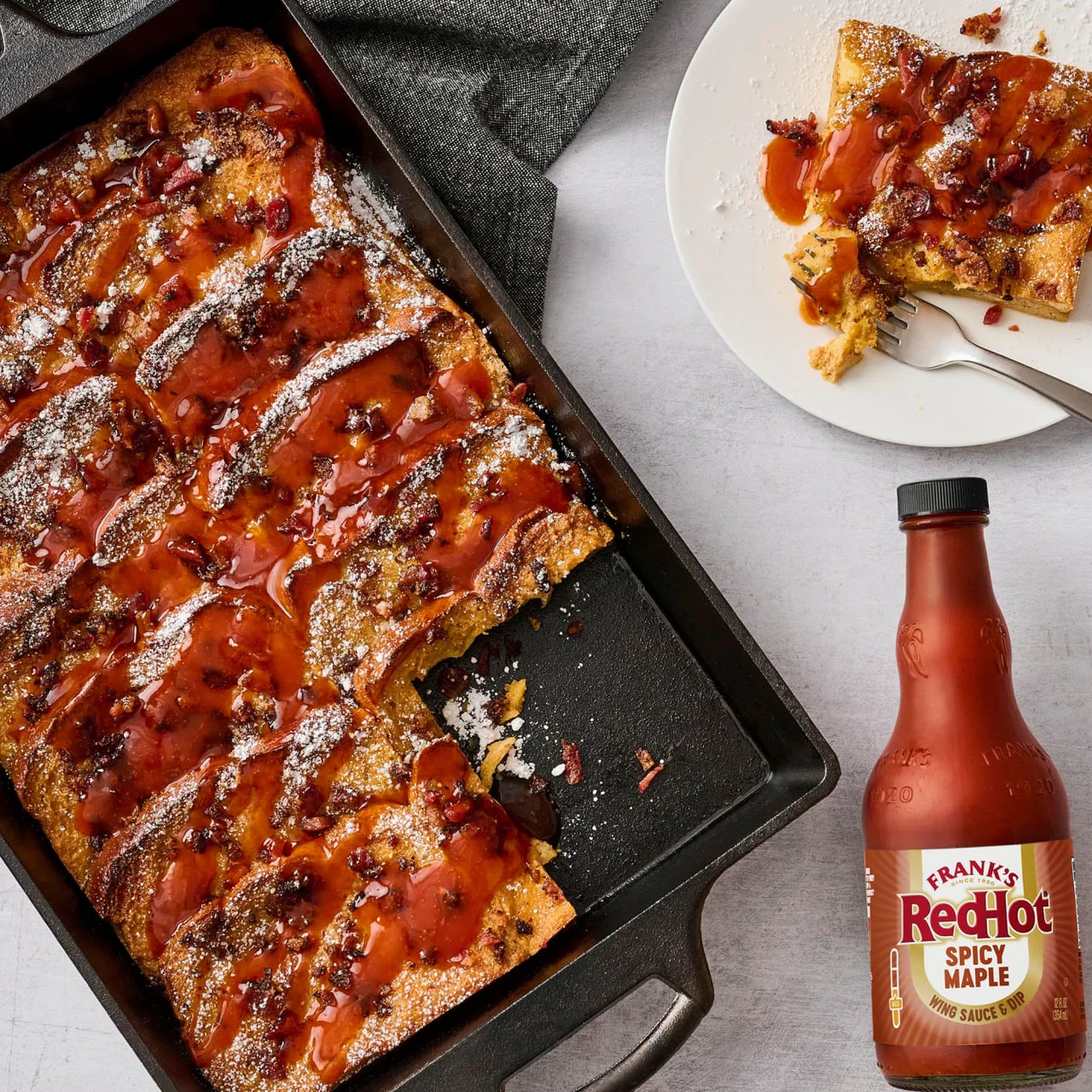 Frank's RedHot® Spicy Maple Wings Sauce, 12.0 fl oz - Image 16