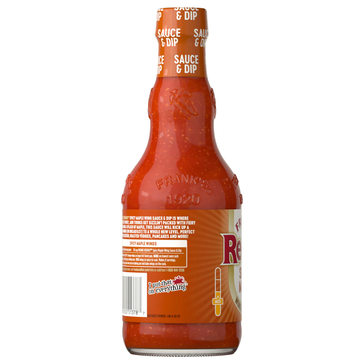 Frank's RedHot® Spicy Maple Wings Sauce, 12.0 fl oz - Image 22