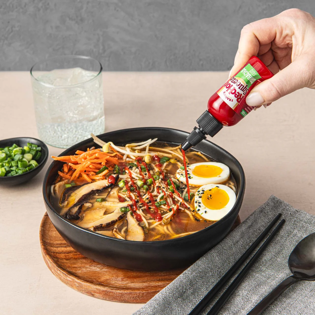 Frank's RedHot® Sriracha Mini Squeeze Hot Sauce, 1.7 fl oz - Image 6