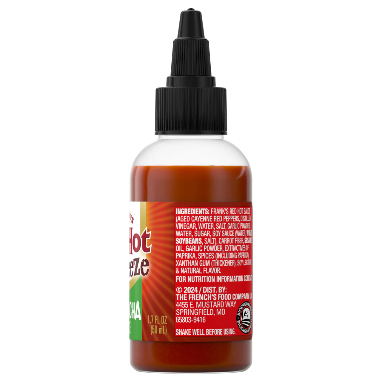 Frank's RedHot® Sriracha Mini Squeeze Hot Sauce, 1.7 fl oz - Image 9