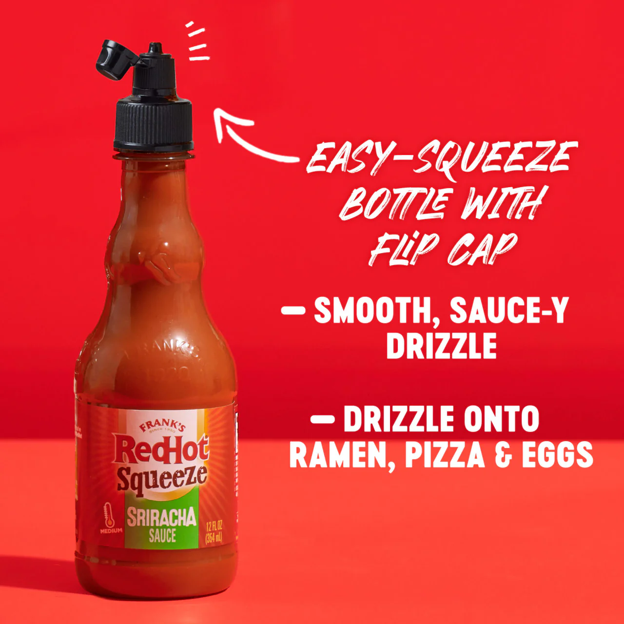 Frank's RedHot® Sriracha Squeeze Sauce, 12 fl oz - Image 3