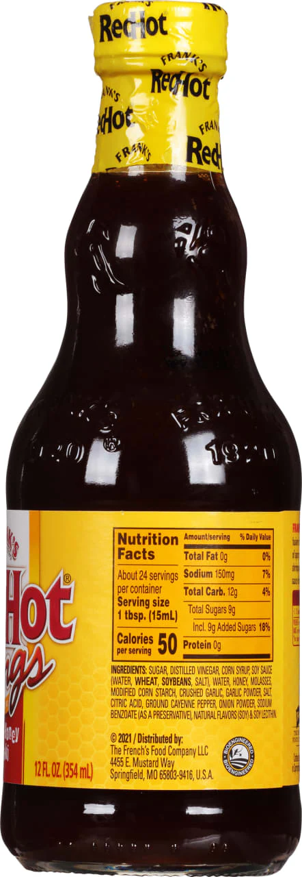 Frank's RedHot® Stingin' Honey Teriyaki Wing Sauce, 12 oz (2-Pack) - Image 11