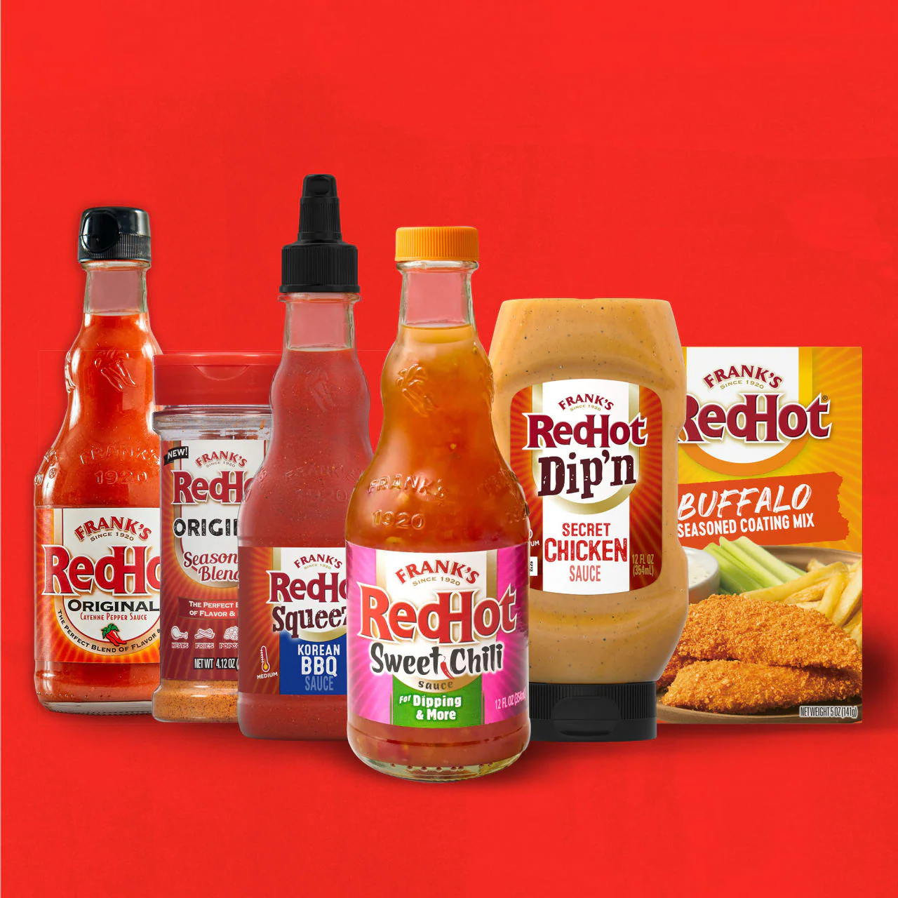 Frank's RedHot® Sweet Chili Hot Sauce, 12 fl oz (2-Pack) - Image 21