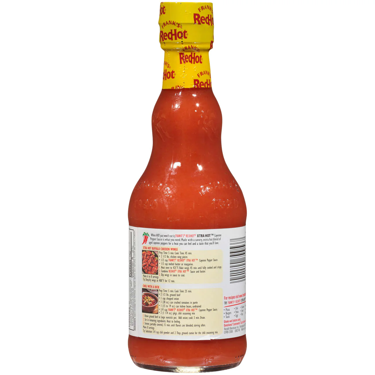 Frank's RedHot® Xtra Hot Sauce, 12 fl oz (2-Pack) - Image 7
