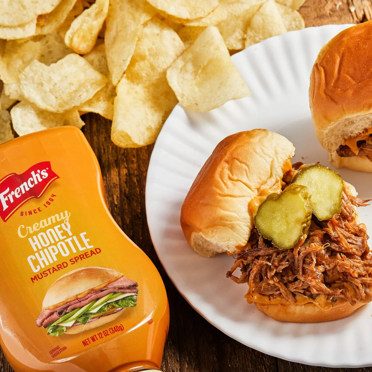 French's® Creamy Honey Chipotle Mustard Spread, 12 oz - Image 6