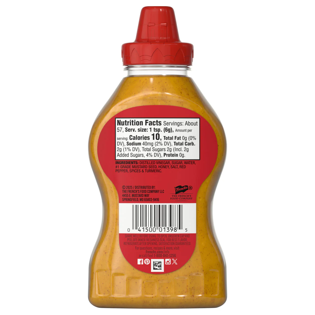 French's® Hot Honey Mustard, 12.0 oz - Image 18