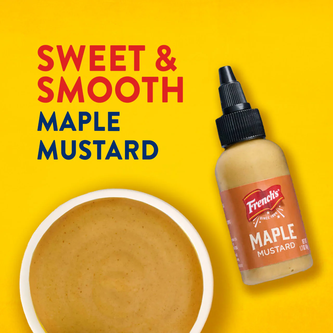 French's® Maple Mini Mustard, 1.7 oz - Image 3