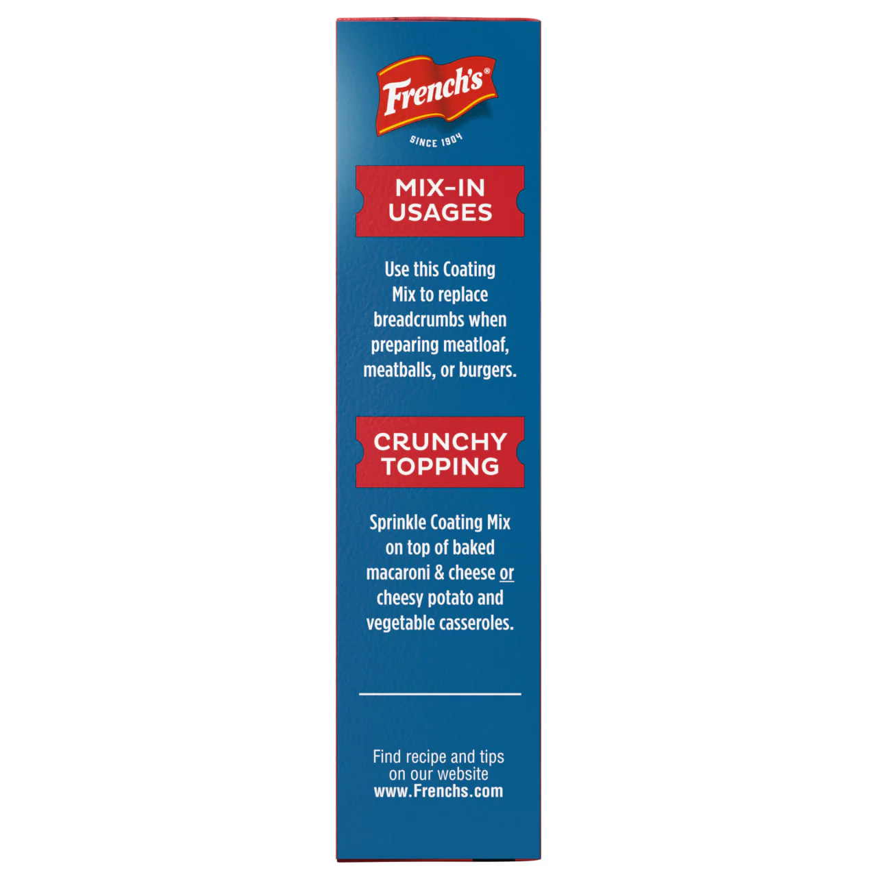 French's® Crispy Fried Onions Seasoned Coatings Mix, 5 oz - Image 12
