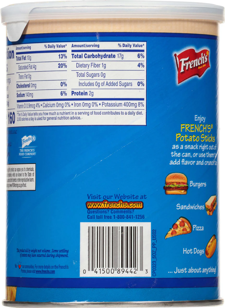 French's® Original Potato Sticks, 5 oz - Image 3