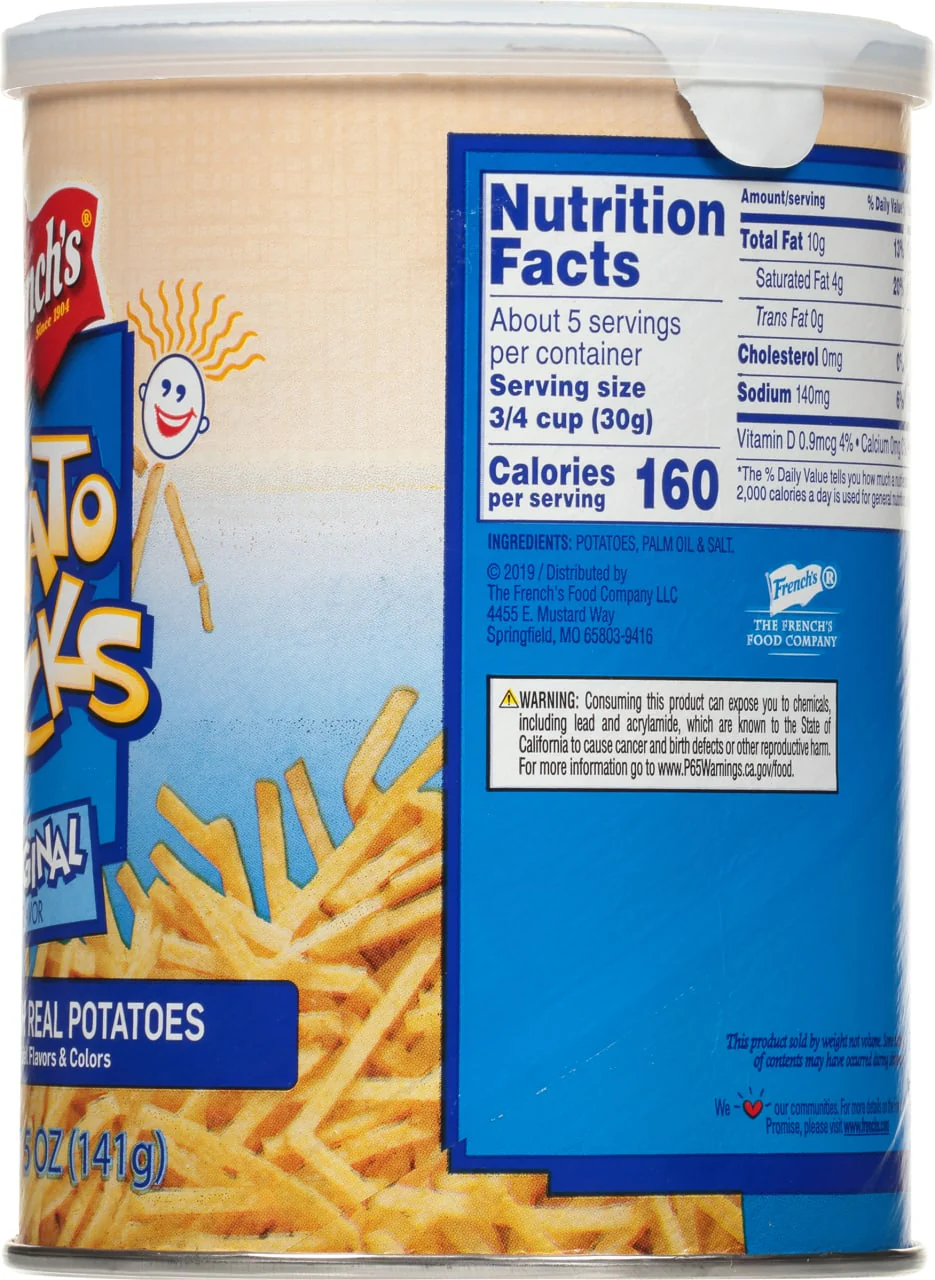 French's® Original Potato Sticks, 5 oz - Image 4