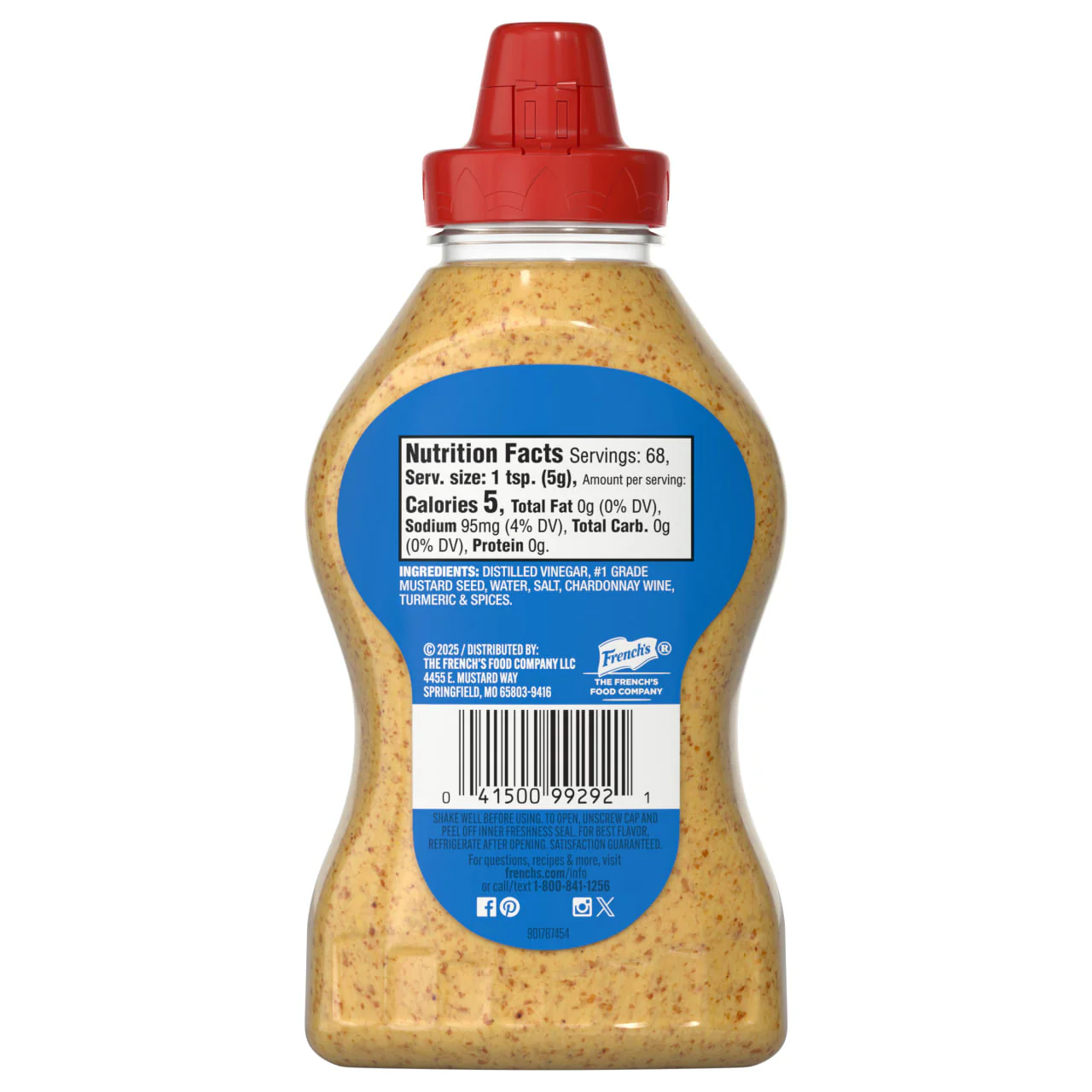French's® Stone Ground Dijon Mustard, 12 oz - Image 7