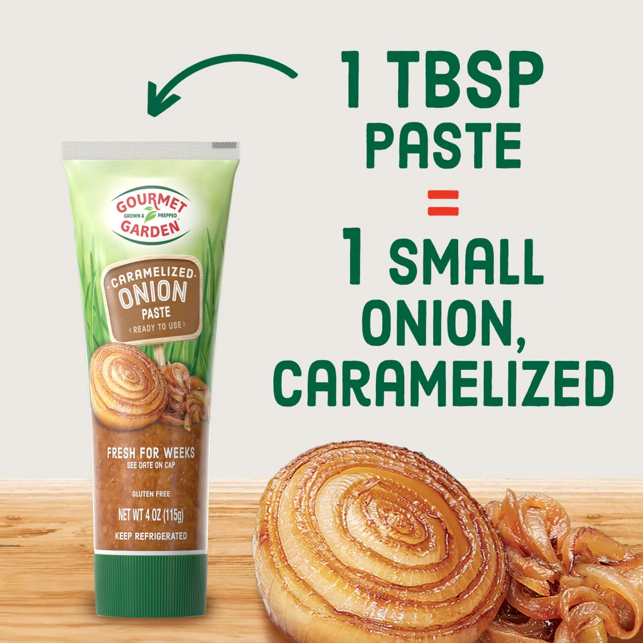 Gourmet Garden™ Caramelized Onion Paste, 4 oz - Image 16