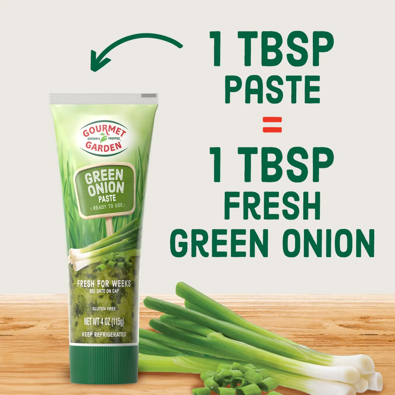 Gourmet Garden™ Green Onion Paste, 4 oz - Image 16