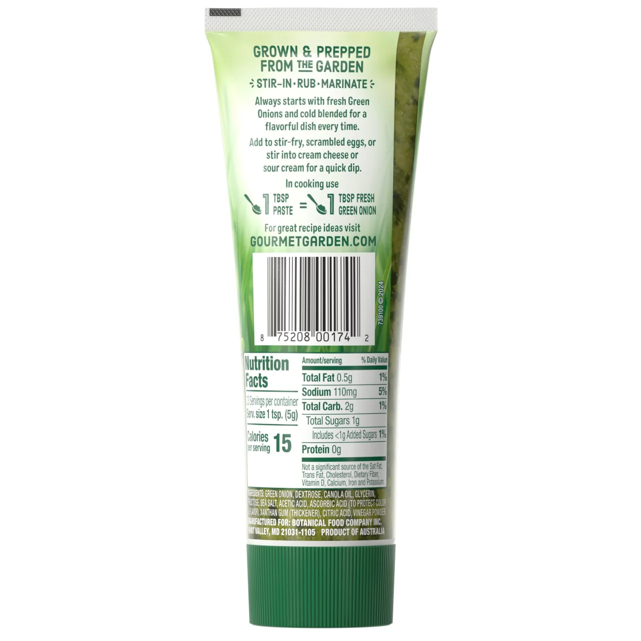 Gourmet Garden™ Green Onion Paste, 4 oz - Image 22